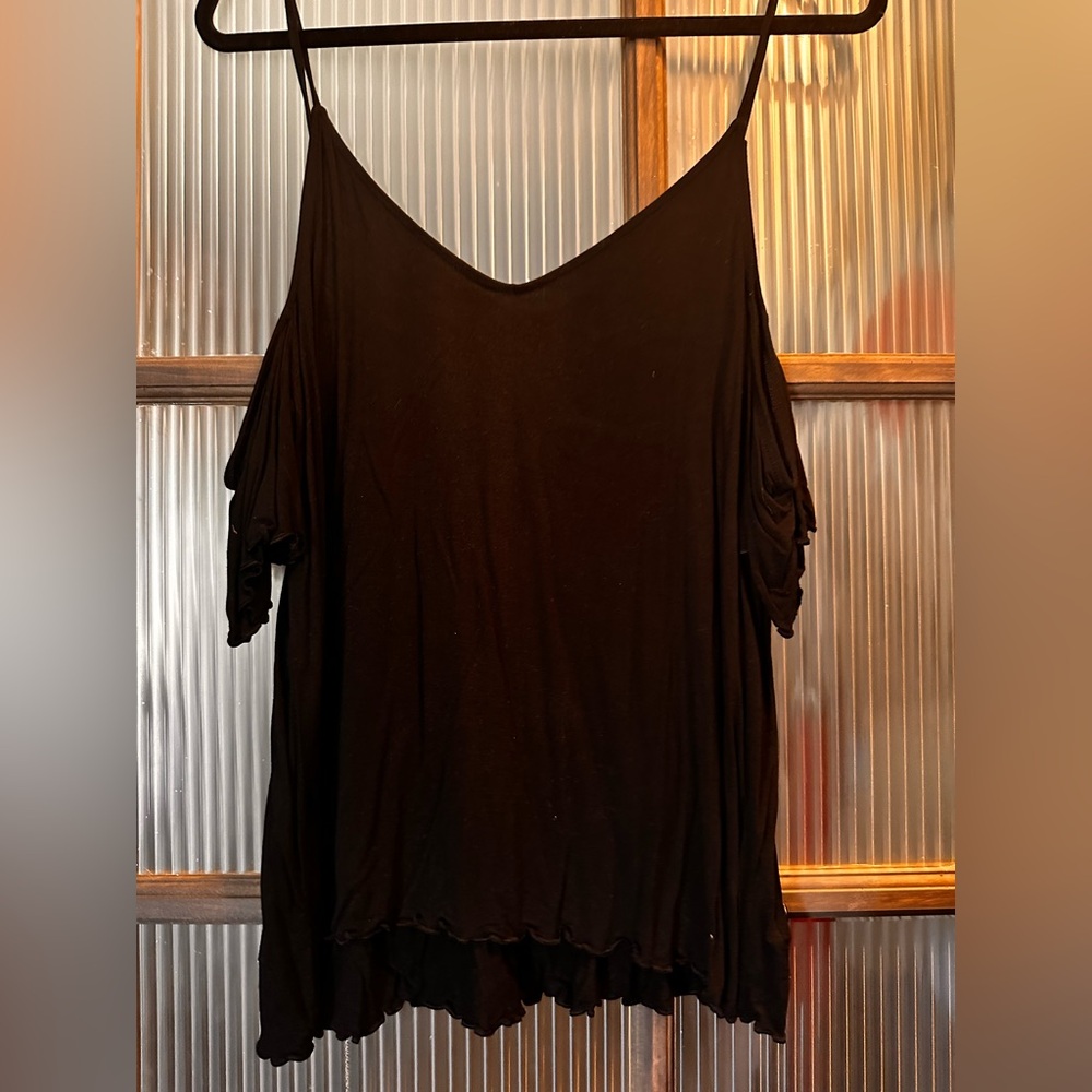 American Eagle Outfitters Black Women's Blouse